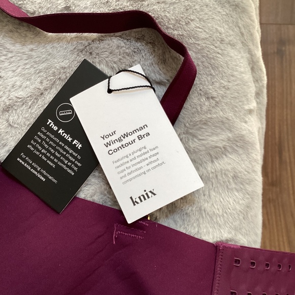 NWT Knix 2 Wingwomen bras bundle size 5 periwinkle and berry - Picture 11 of 13